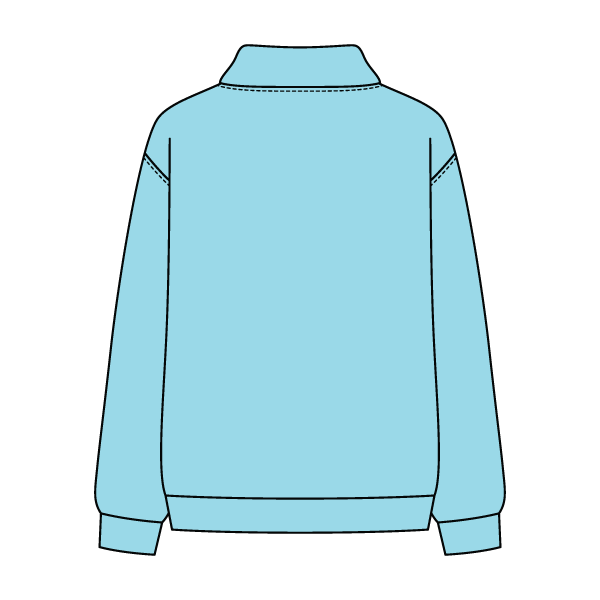 Women’s Rollover Neck Oversized Dolman Sweatshirt