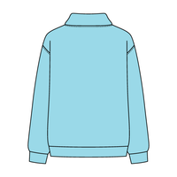 Women’s Rollover Neck Oversized Dolman Sweatshirt