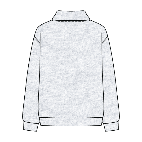 Women’s Rollover Neck Oversized Dolman Sweatshirt