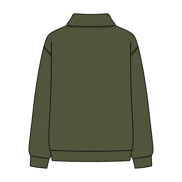 Women’s Rollover Neck Oversized Dolman Sweatshirt