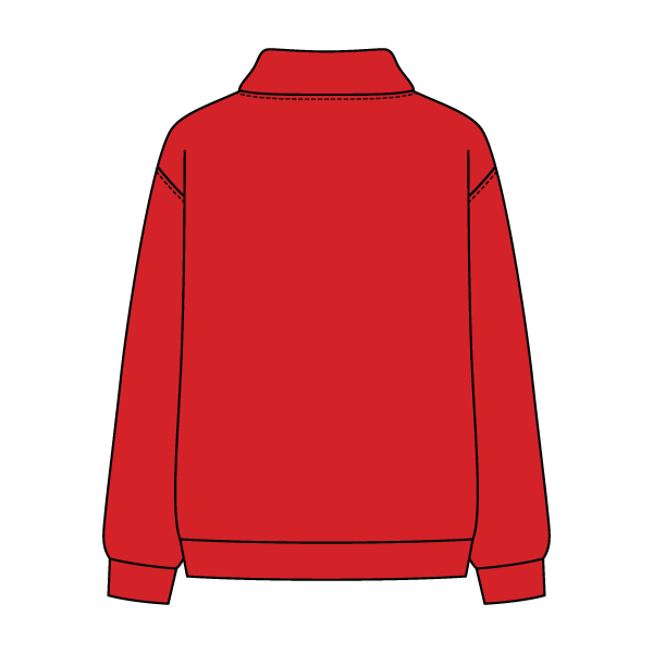Women’s Rollover Neck Oversized Dolman Sweatshirt