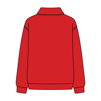 Women’s Rollover Neck Oversized Dolman Sweatshirt
