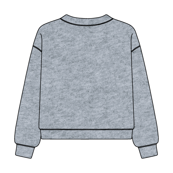 Women’s French Terry Open Front Cardigan - The Collegiate Lineup