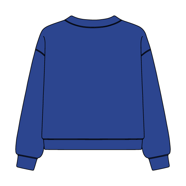Women’s French Terry Open Front Cardigan - The Collegiate Lineup