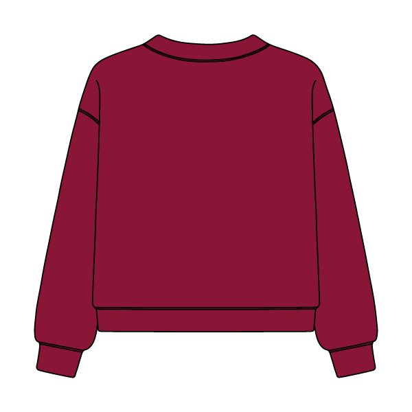 Women’s French Terry Open Front Cardigan - The Collegiate Lineup