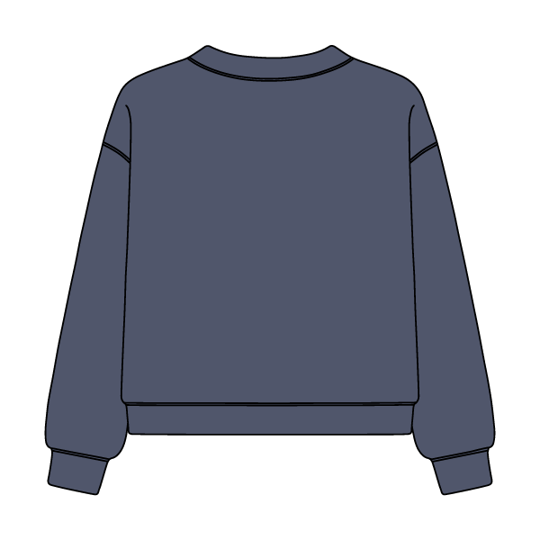 Women’s French Terry Open Front Cardigan - The Collegiate Lineup