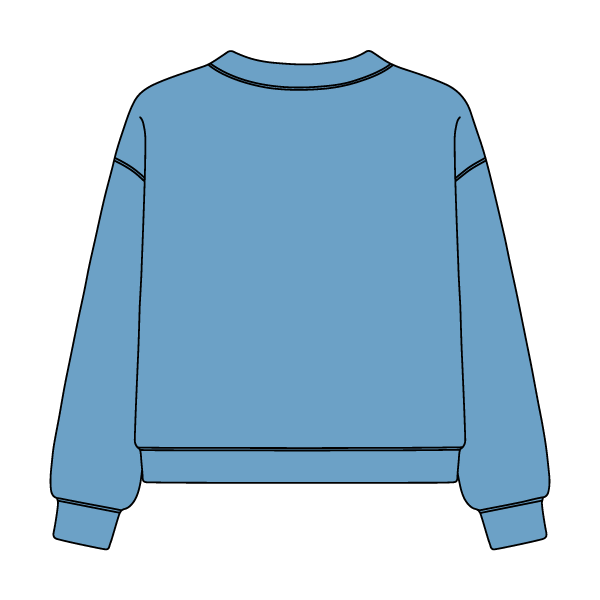 Women’s French Terry Open Front Cardigan - The Collegiate Lineup