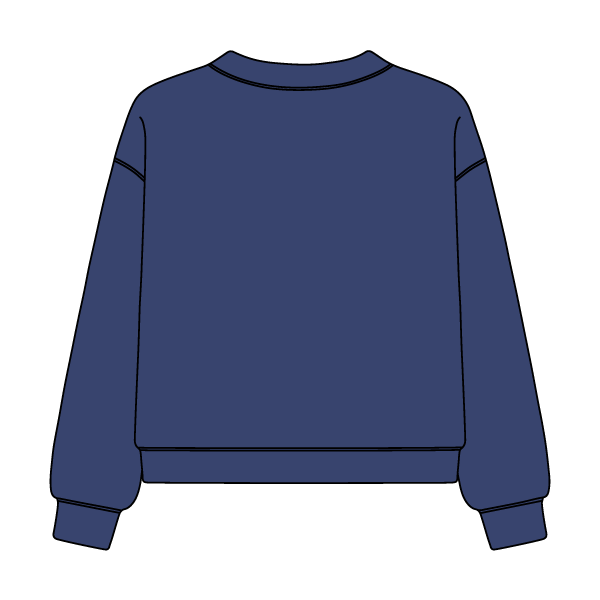 Women’s French Terry Open Front Cardigan - The Collegiate Lineup