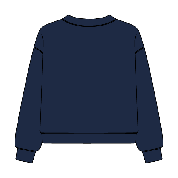 Women’s French Terry Open Front Cardigan - The Collegiate Lineup