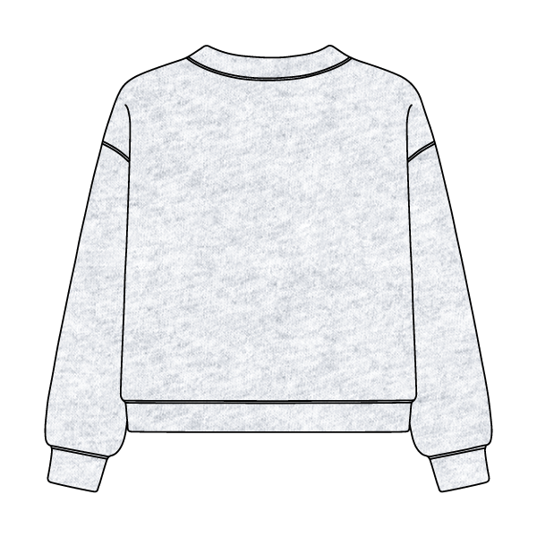 Women’s French Terry Open Front Cardigan - The Collegiate Lineup