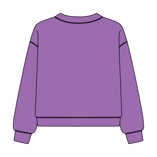 Women’s French Terry Open Front Cardigan - The Collegiate Lineup