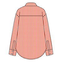 Women’s Classic Oversized Gingham Button-Down Shirt