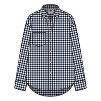 Women’s Classic Oversized Gingham Button-Down Shirt