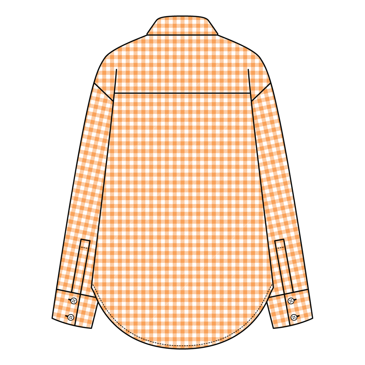 Women’s Classic Oversized Gingham Button-Down Shirt