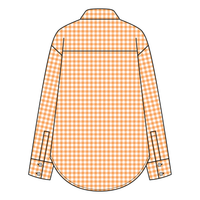 Women’s Classic Oversized Gingham Button-Down Shirt
