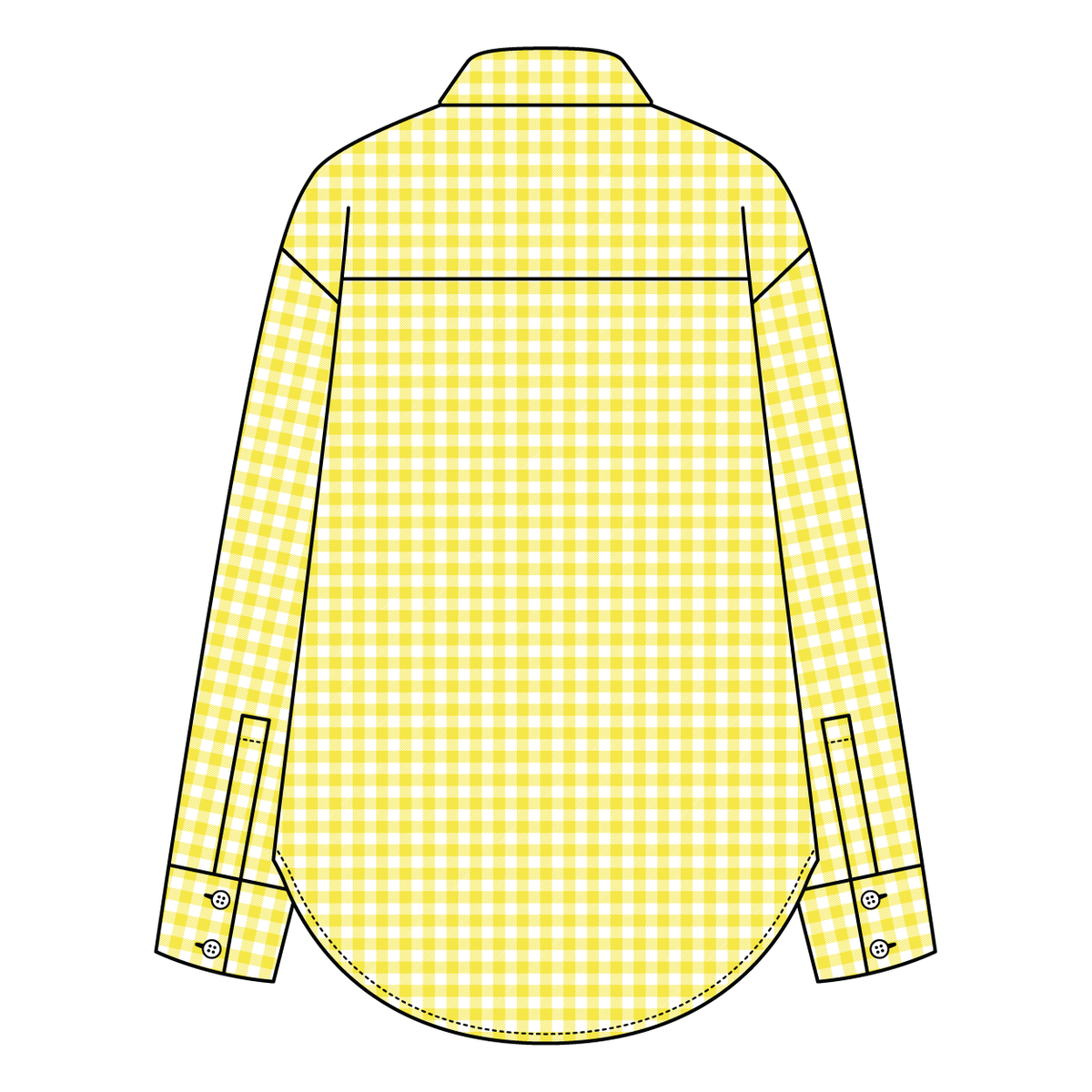 Women’s Classic Oversized Gingham Button-Down Shirt