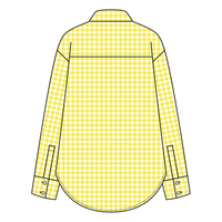 Women’s Classic Oversized Gingham Button-Down Shirt