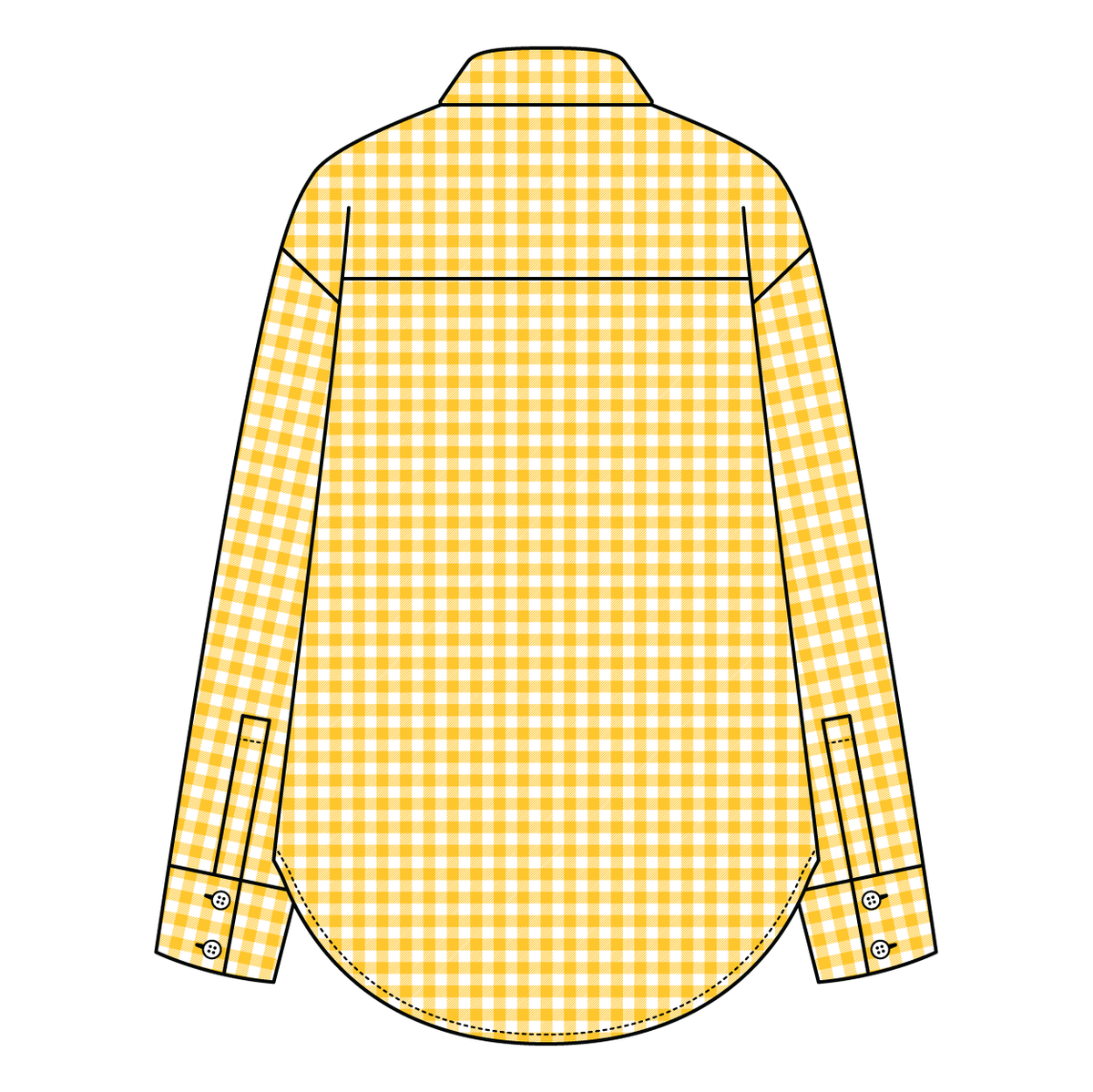 Women’s Classic Oversized Gingham Button-Down Shirt
