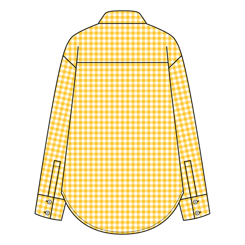 Women’s Classic Oversized Gingham Button-Down Shirt