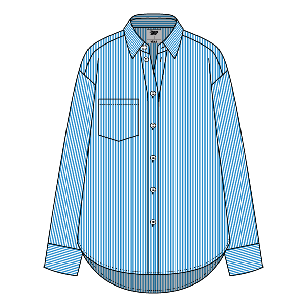 Women’s Classic Oversized Button-Down Shirt
