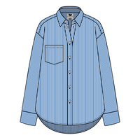 Women’s Classic Oversized Button-Down Shirt