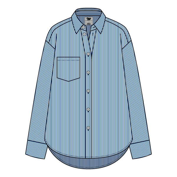 Women’s Classic Oversized Button-Down Shirt
