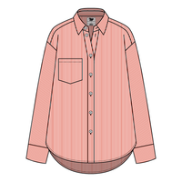 Women’s Classic Oversized Button-Down Shirt