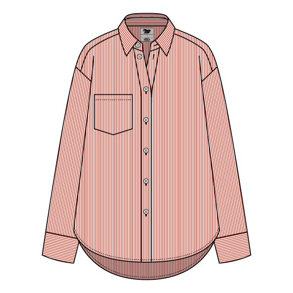 Women’s Classic Oversized Button-Down Shirt