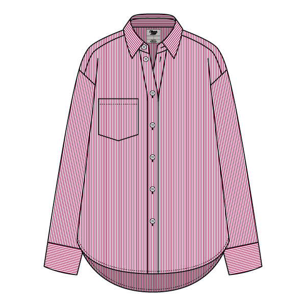 Women’s Classic Oversized Button-Down Shirt