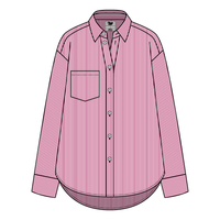 Women’s Classic Oversized Button-Down Shirt
