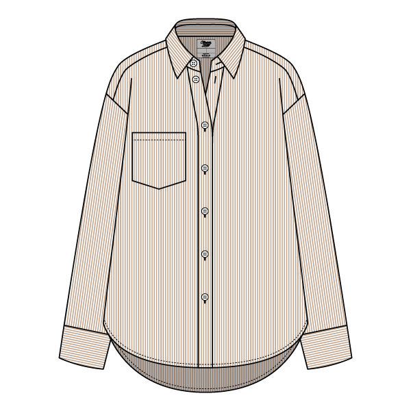 Women’s Classic Oversized Button-Down Shirt