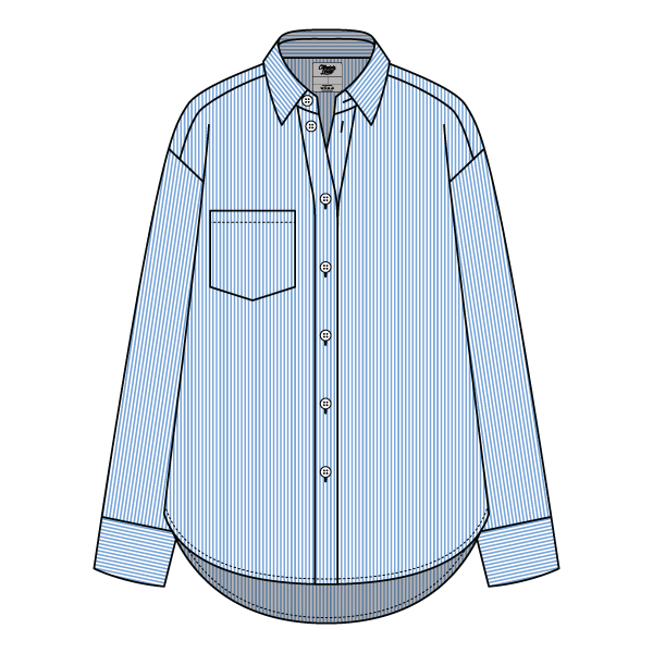 Women’s Classic Oversized Button-Down Shirt