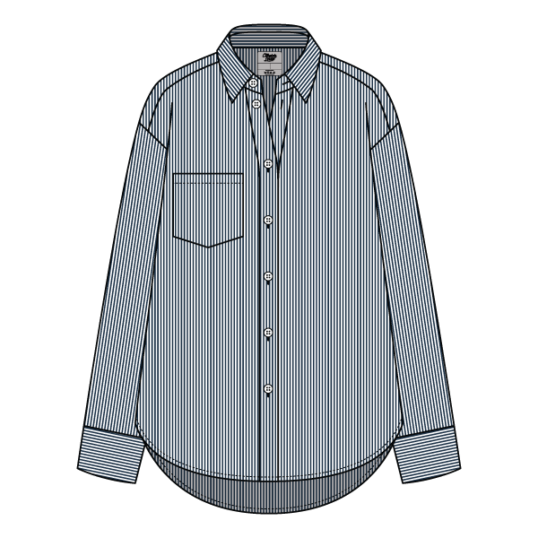 Women’s Classic Oversized Button-Down Shirt