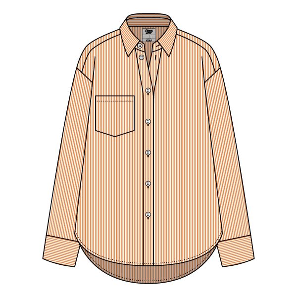 Women’s Classic Oversized Button-Down Shirt