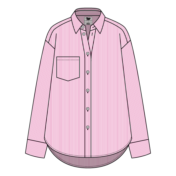 Women’s Classic Oversized Button-Down Shirt