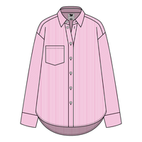 Women’s Classic Oversized Button-Down Shirt