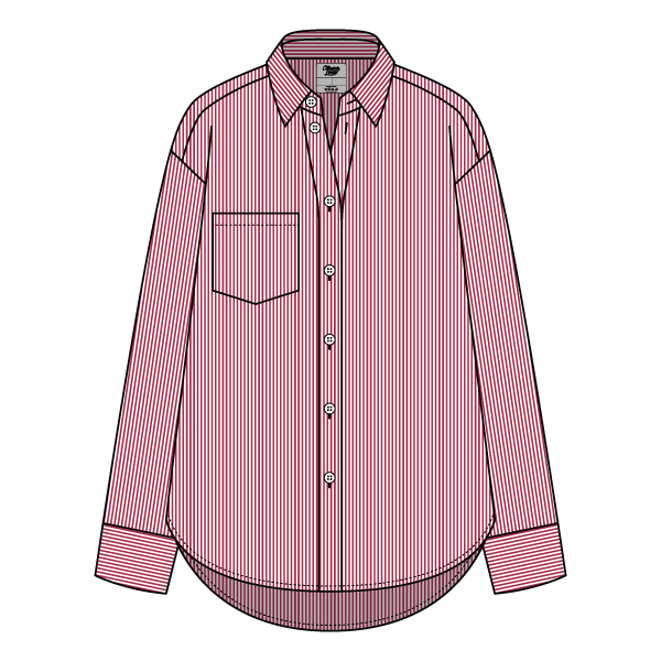 Women’s Classic Oversized Button-Down Shirt