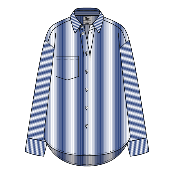 Women’s Classic Oversized Button-Down Shirt
