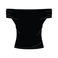 Women’s Ruched Off-Shoulder Crop Top