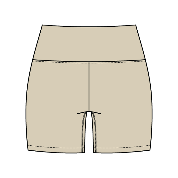 Women's Cross Waistband Active Shorts