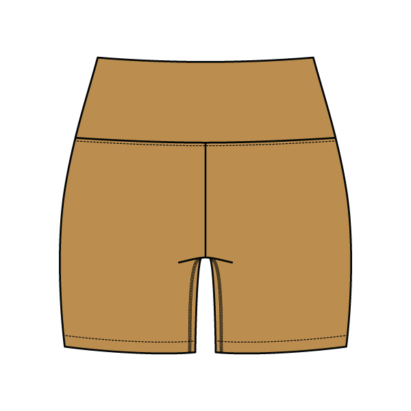 Women's Cross Waistband Active Shorts
