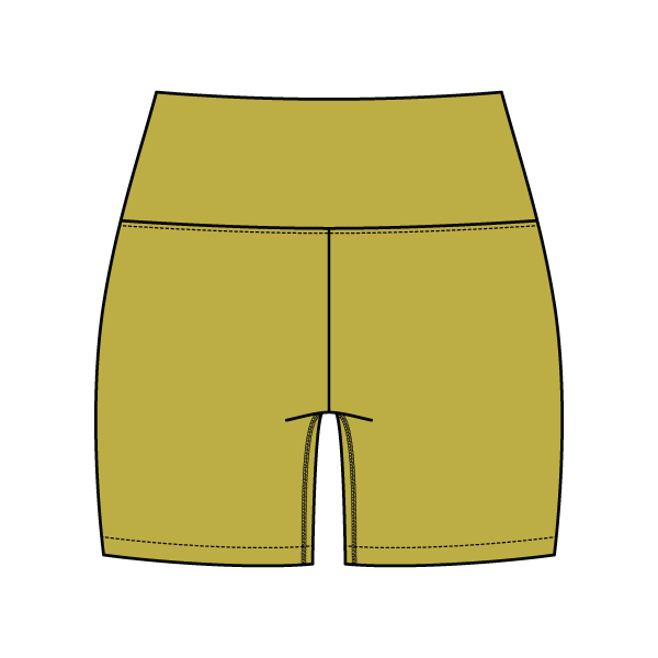 Women's Cross Waistband Active Shorts