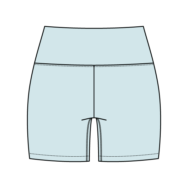 Women's Cross Waistband Active Shorts
