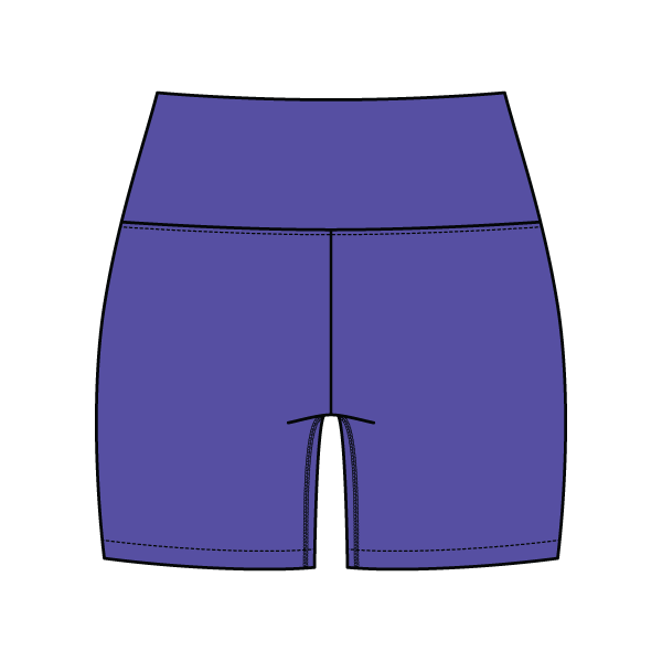 Women's Cross Waistband Active Shorts