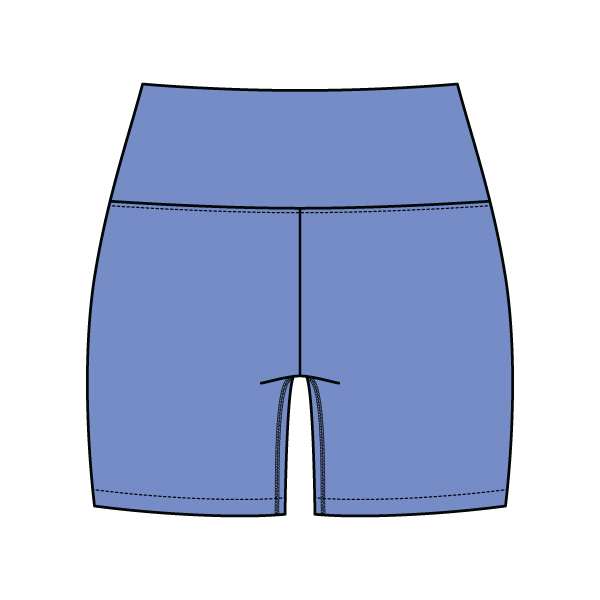 Women's Cross Waistband Active Shorts