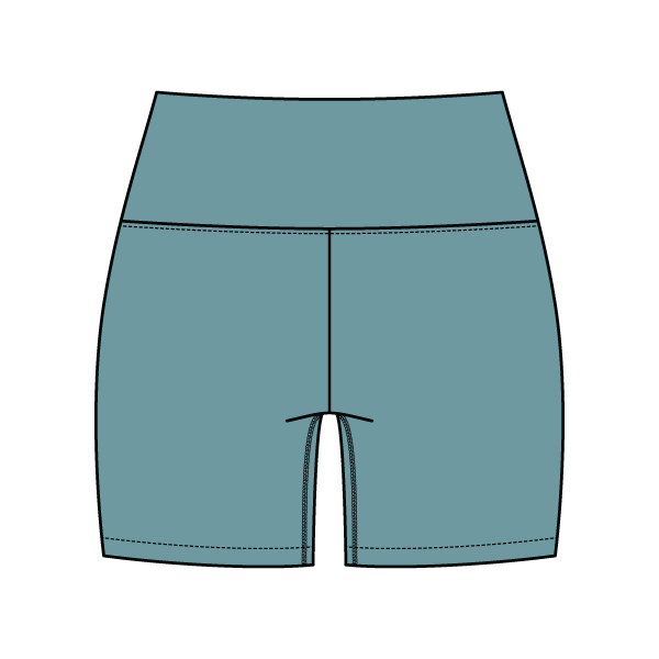 Women's Cross Waistband Active Shorts