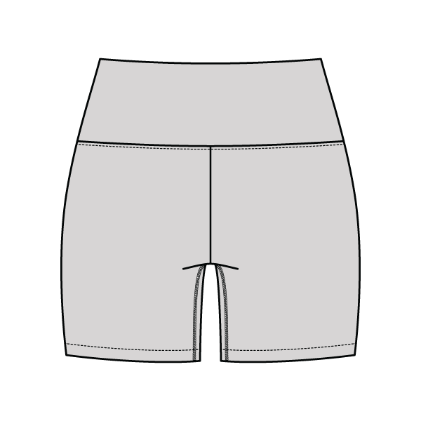 Women's Cross Waistband Active Shorts