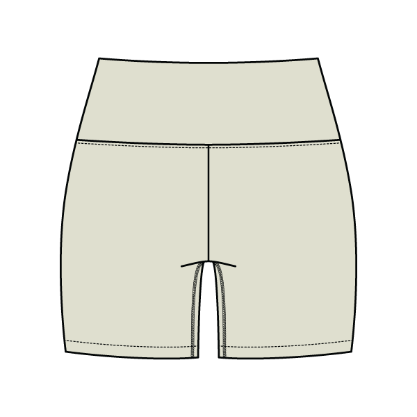 Women's Cross Waistband Active Shorts