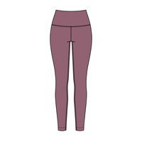 Women’s High Rise Legging with Contrast Binding