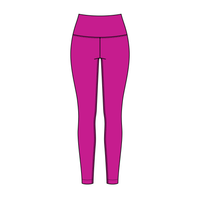 Women’s High Rise Legging with Contrast Binding